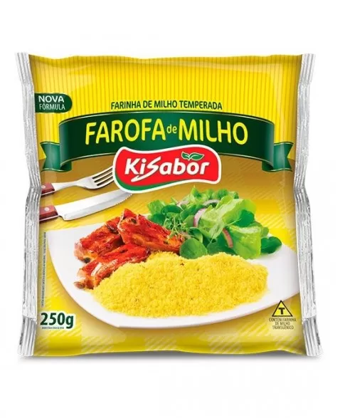 KISABOR FAROFA MILHO 250G