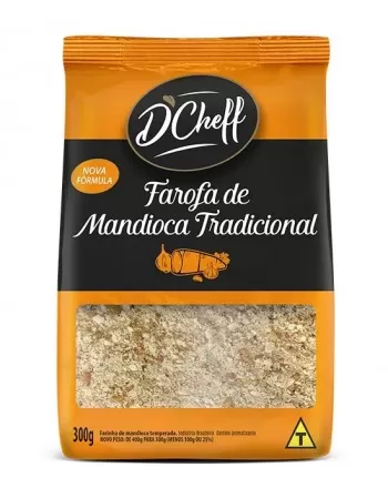 KISABOR FAROFA MANDIOCA TRAD D'CHEFE 300G