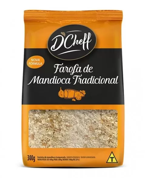 KISABOR FAROFA MANDIOCA TRAD D\'CHEFE 300G