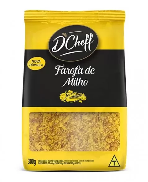 KISABOR FAROFA MILHO D\'CHEFE 300G