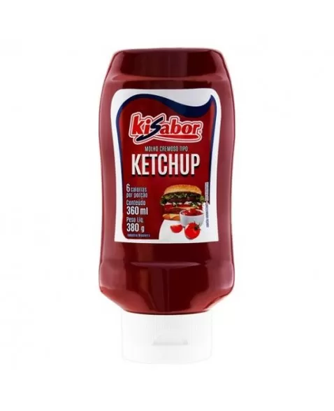 KISABOR KETCHUP 380G