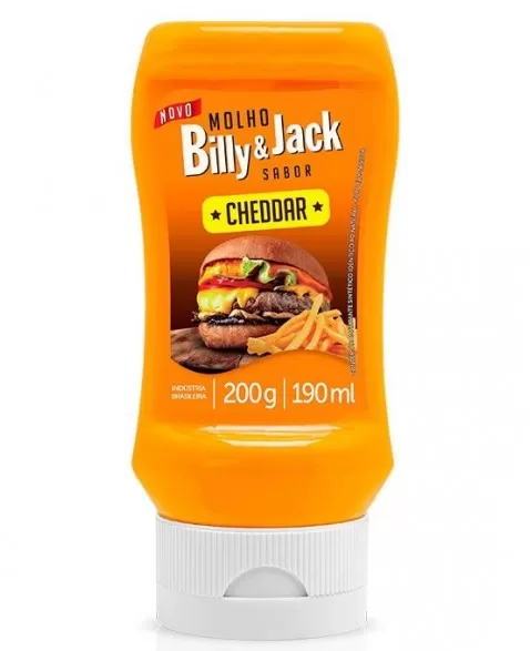 KISABOR MOLHO BILLY JACK CHEDDAR 200G