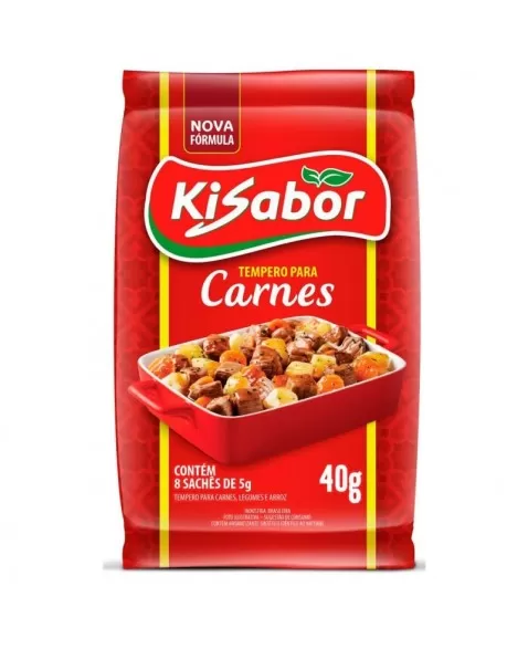 KISABOR TEMPERO CARNES 8X5G