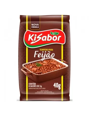 KISABOR TEMPERO FEIJAO 8X5G