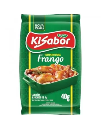 KISABOR TEMPERO FRANGO 8X5G