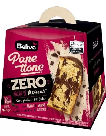 BELIVE PANETTONE CHOCOLATE ZERO 420G