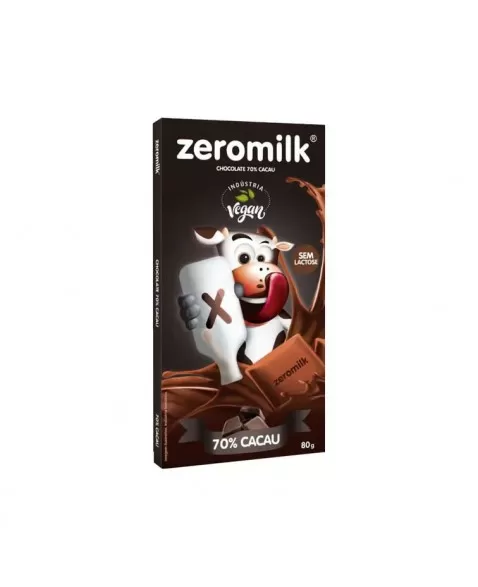 GENEVY ZEROMILK 70% CACAU PURO DP 6X80G