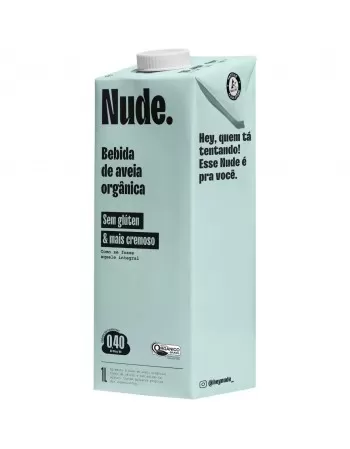 NUDE BEBIDA AVEIA SEM GLUTEN+CREMOSO 1L