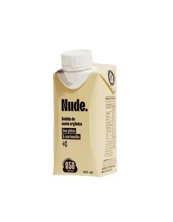 NUDE BEBIDA AVEIA ORGÂNICA TO GO BAUNILHA 200ML