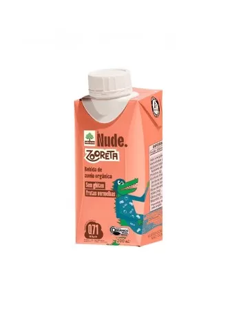 NUDE BEBIDA AVEIA ZOORETA FRUTAS VERMELHAS 200ML