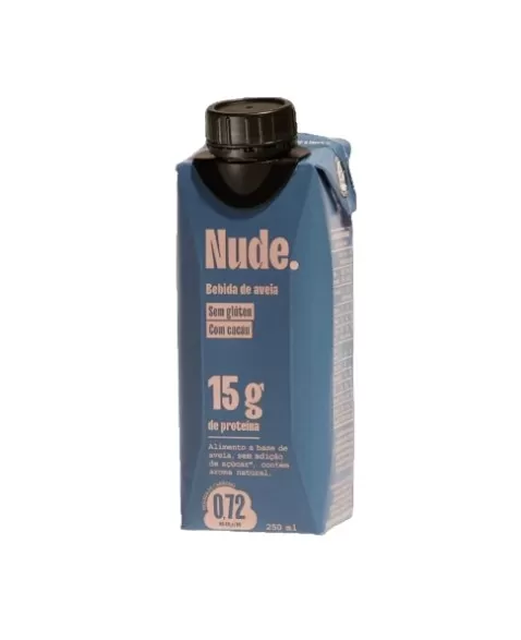 NUDE BEBIDA PROTEINADO 15G CACAU 250ML