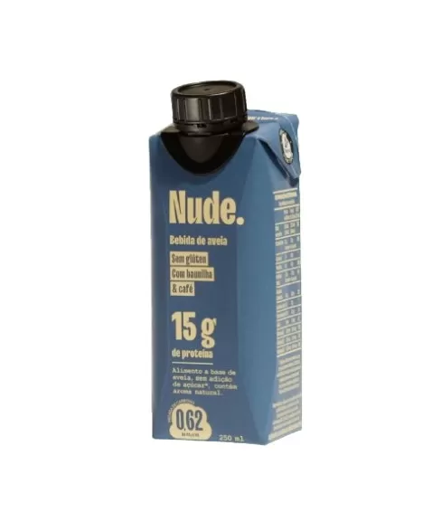 NUDE BEBIDA PROTEINADO 15G CAFÉ C/ BAUNILHA 250ML