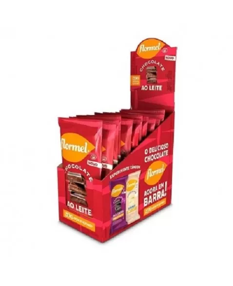 FLORMEL CHOCOLATE AO LEITE ZERO 12X20G