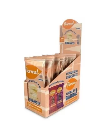 FLORMEL CHOCOLATE BRANCO ZERO 12X20G