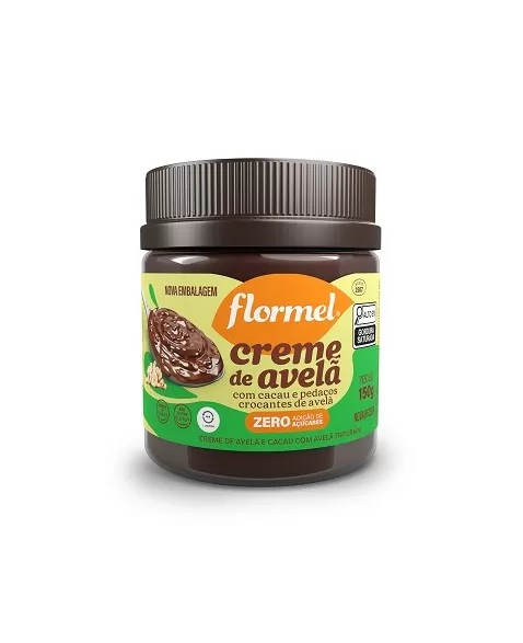 FLORMEL CREME AVELA CROCANTE ZERO PET150