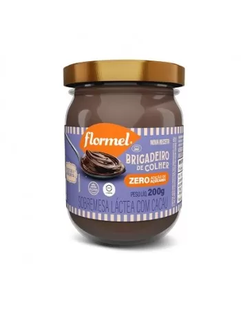 FLORMEL BRIGADEIRO COLHER ZERO 200G