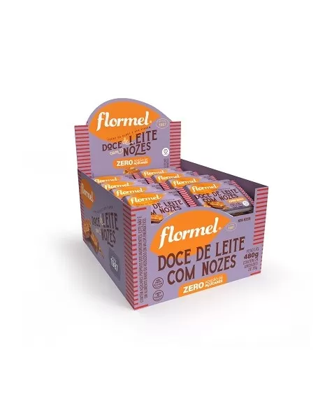 FLORMEL DOCE LEITE C/NOZES ZERO DSP24