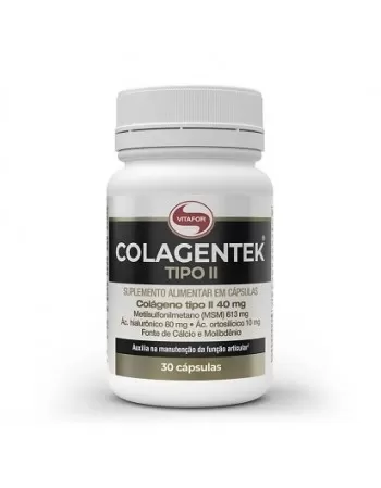 VITAFOR COLAGENTEK TIPO II 30 CAPSULAS 790MG