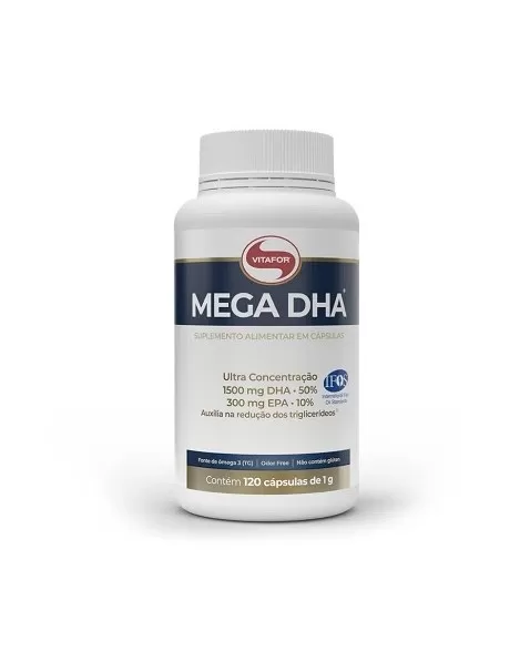 VITAFOR MEGA DHA 120 CAPSULAS 1000MG