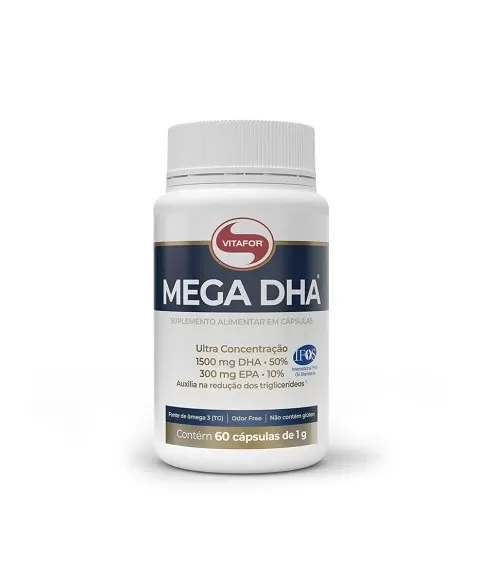 VITAFOR MEGA DHA 60 CAPSULAS 1000MG