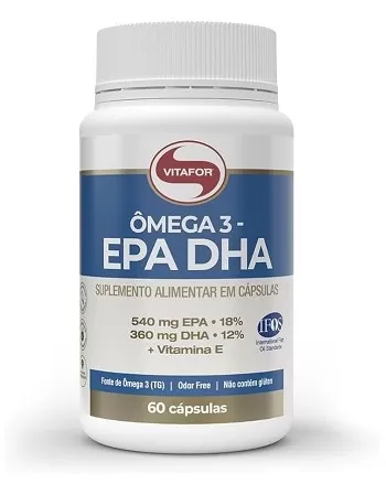 VITAFOR OMEGA 3 E DHA 60 CAPSULAS 1000MG