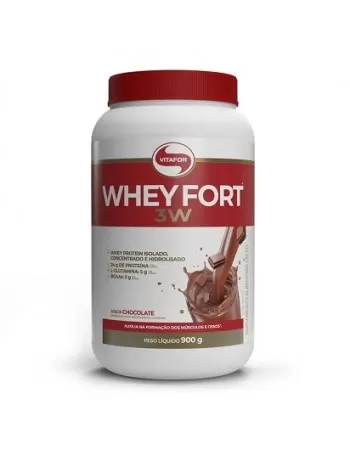 VITAFOR WHEY FORT 3W CHOCOLATE POTE 900G