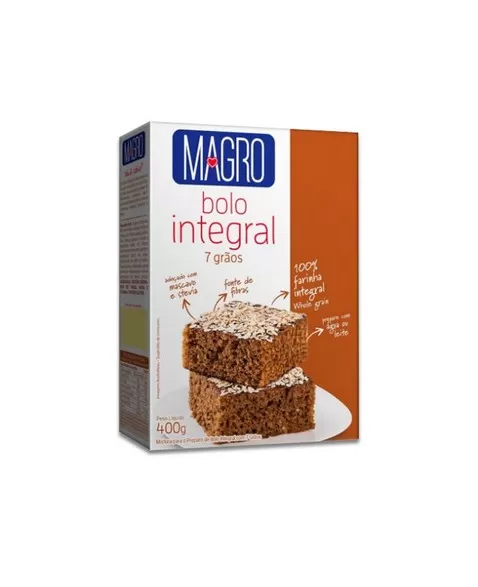 MAGRO PO BOLO 7 GRAOS INTEGRAL 200G