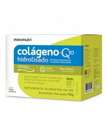 MAXINUTRI COLAGENO VERISOL Q10 LIMAO SICILIANO 30X5G