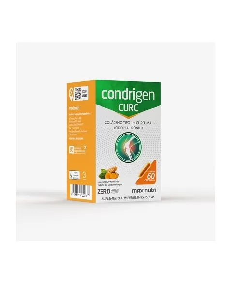 MAXINUTRI CONDRIGEN CURC COLAGENO TP-II + CURCUMA 60 CPS