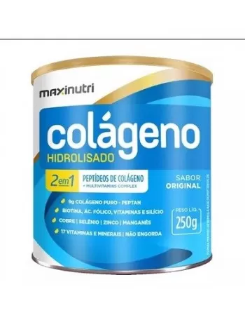 MAXINUTRI COLAGENO HIDROLISADO 2EM1 250G ORIGINAL