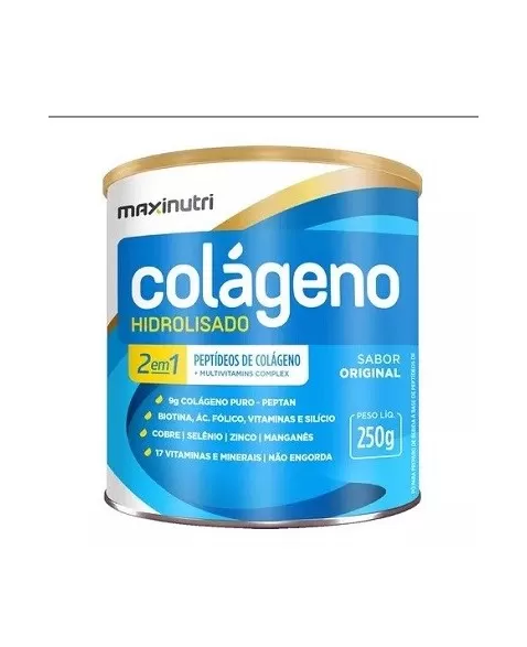 MAXINUTRI COLAGENO HIDROLISADO 2EM1 250G ORIGINAL