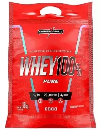 INTEGRALMEDICA WHEY 100% PURE COCO POUCH 900G