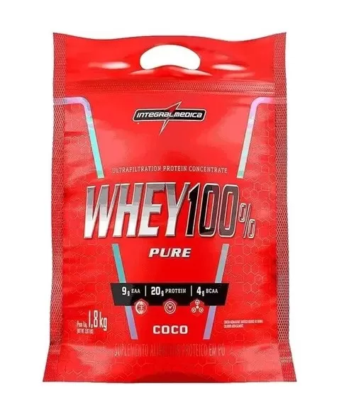 INTEGRALMEDICA WHEY 100% PURE COCO POUCH 900G