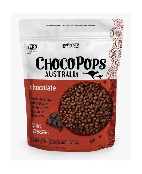 HARTS CHOCOPOPS CEREAL ZERO ACUCAR 200G