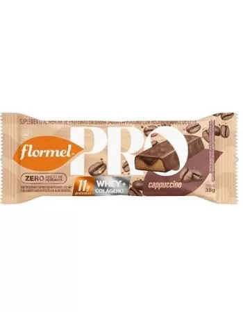 FlormePro é a linha de PROteína da Flormel com muito sabor, cremosidade e zero adição de açúcares. O sabor cappuccino contém cri