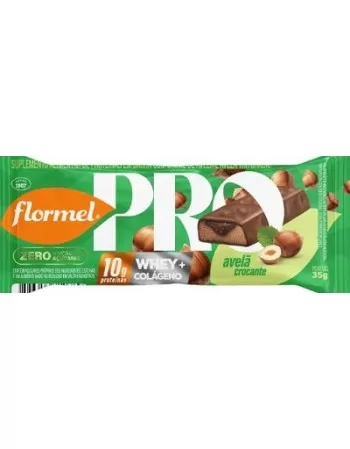 PRO de proteína, PRO de profisisonal, FlormelPro, a linha de proteína de quem é PRO em sabor! A barra de proteína sabor avelã cr