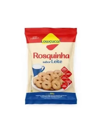 ROSQUINHA LEITE LOW ZERO ACUCAR 150G - LOWCUCAR