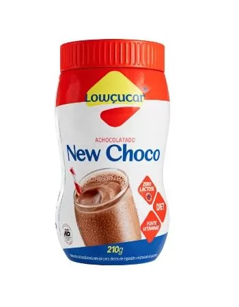 ACHOCOLATADO NEW CHOCO ZERO AÇÚCAR 210G - LOWÇUCAR