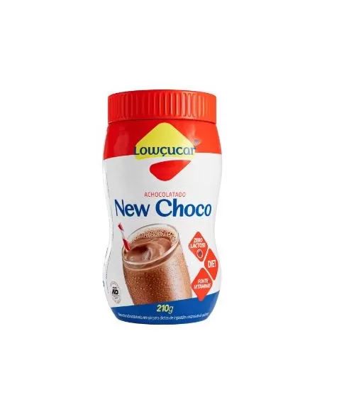 ACHOCOLATADO NEW CHOCO ZERO 210G - LOWÇUCAR