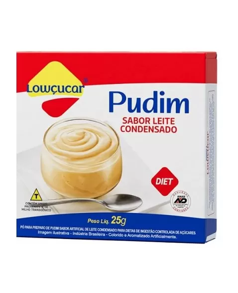 PÓ PUDIM LEITE CONDENSADO ZERO 25G - LOWÇUCAR