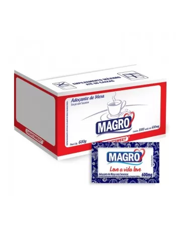 ADOÇANTE AÇÚCAR LIGHT 1000X0,6G - MAGRO