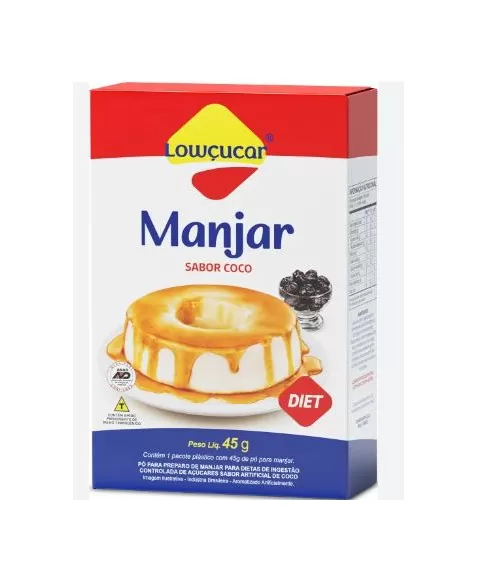 MANJAR COCO ZERO 45G - LOWÇUCAR