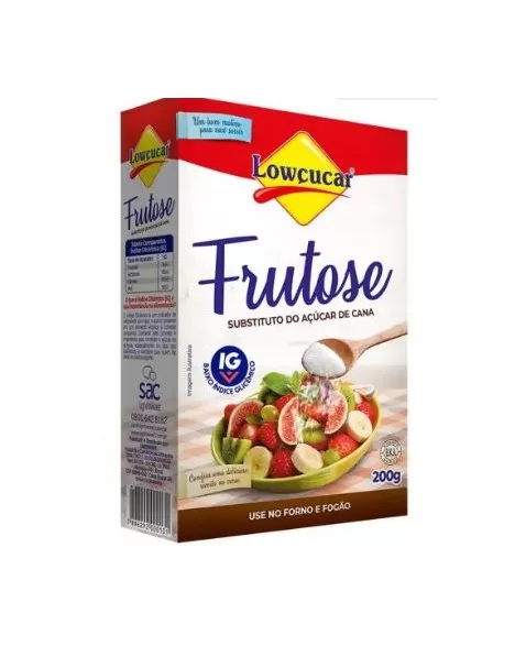 FRUTOSE 200G - LOWÇUCAR