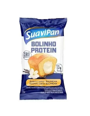 SUAVIPAN BOLINHO PROTEICO BAUNILHA C/ BAU DP12X55