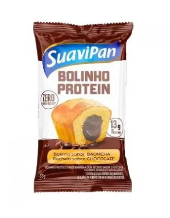 SUAVIPAN BOLINHO PROTEICO BAUNILHA C/ CHOC DP12X55