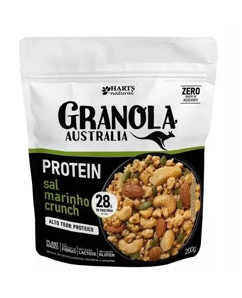 HARTS GRANOLA AUSTRALIA KETO PROTEIN SAL MARINHO CRUCH 200G