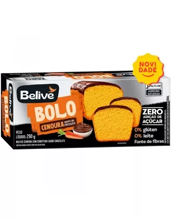 BELIVE BOLO CENOURA 200G