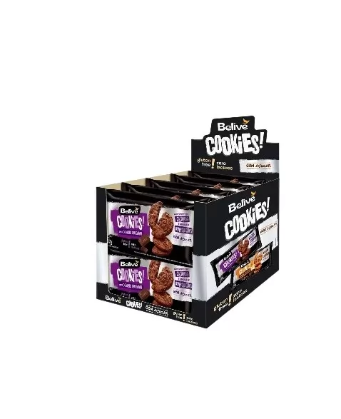 BELIVE COOKIES DOUBLE CHOCOLATE ZERO DP 10X67G