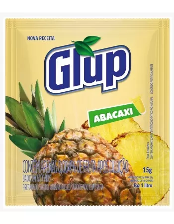 REFRESCO GLUP ABACAXI 15X25G - ENOVA