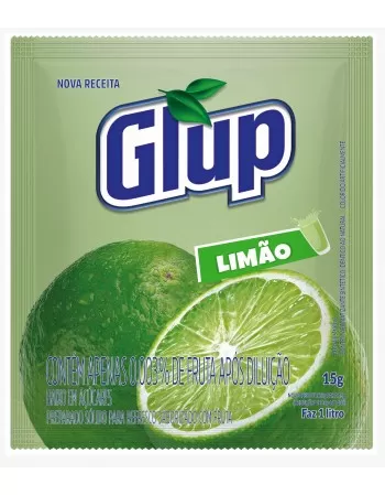 REFRESCO GLUP LIMÃO 15X25G - ENOVA